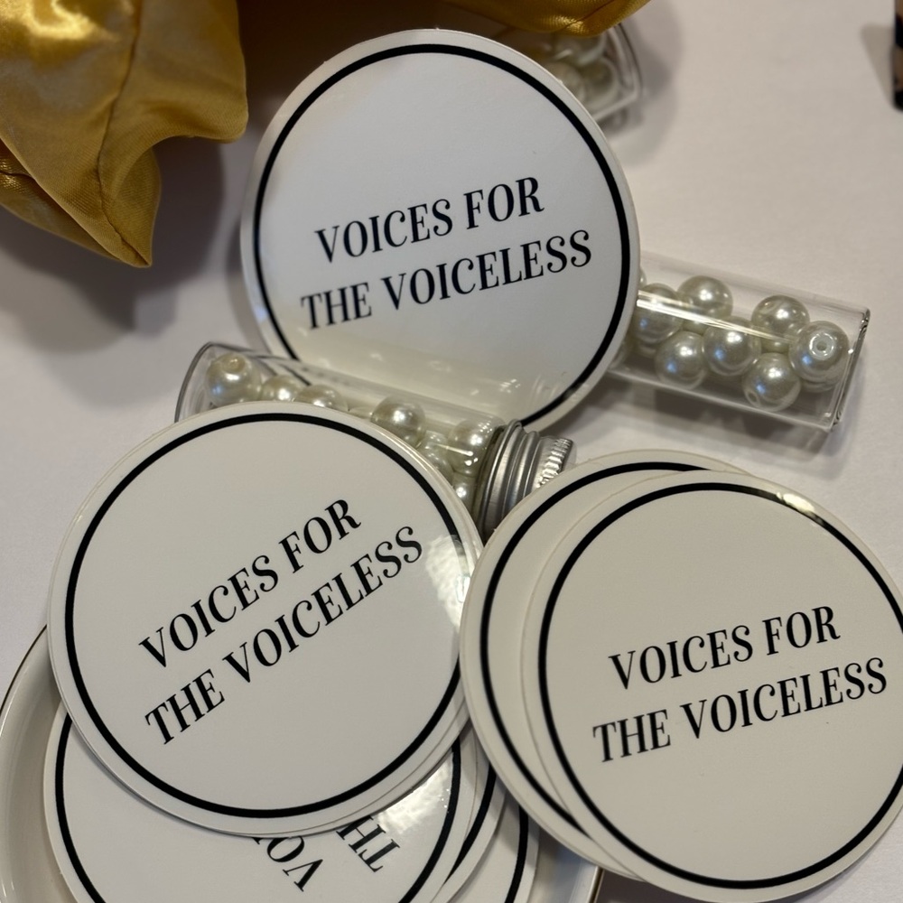 Voices For The Voiceless Sticker - Picture 3 of 3